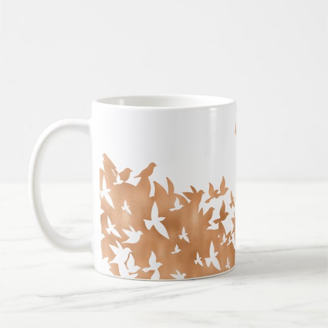 Luftblasen im Himmel | Feiertage Kaffeetasse (Links)