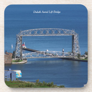 Luftbrücke Duluth 6 Plastik-Untersetzer Getränkeuntersetzer