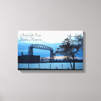 Luftbrücke Duluth, Minnesota Print Leinwand