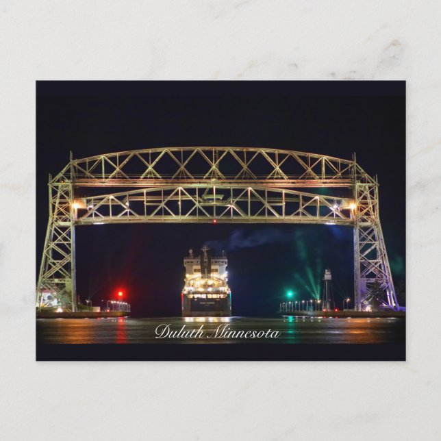 Luftbrücke und Algoma Transport Postkarte (Vorderseite)