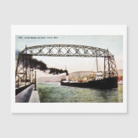Luftbrücke und Kanal, Duluth, Minn.