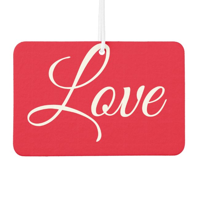 Lufterfrischer-Herzform Autolufterfrischer (Vorderseite)