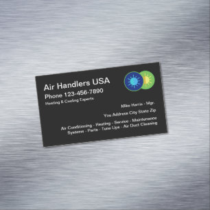 Lufterhitzungs-abkühlender Service Magnetische Visitenkarte