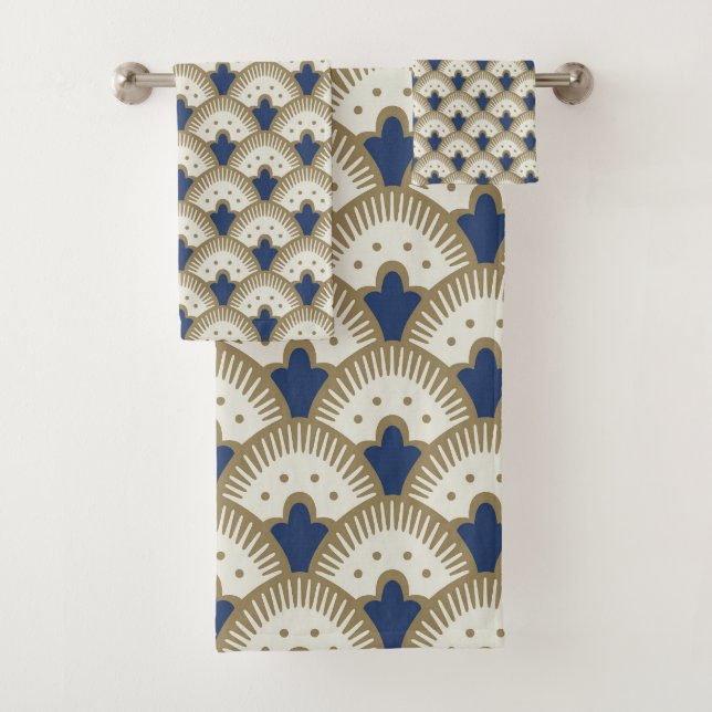 Lüftermuster Badhandtuch Set (Insitu)