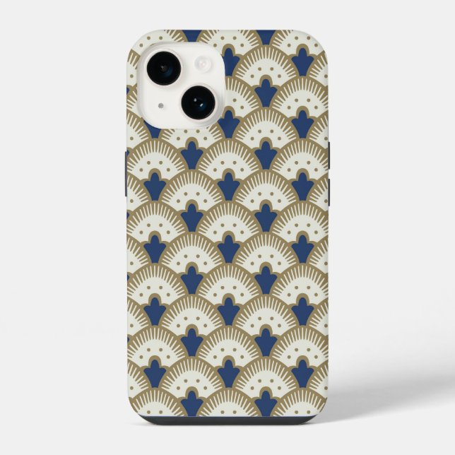 Lüftermuster iPhone 14 Hülle (Rückseite)