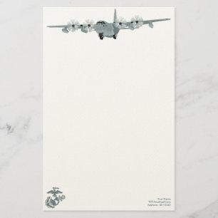 Luftfahrt-Briefpapier USMC-C-130 Briefpapier