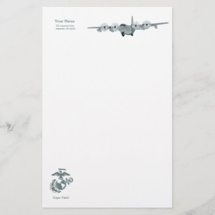 Luftfahrt-Briefpapier USMC-C-130 Briefpapier