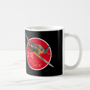 Luftfahrt-Kunst-Tasse "Mitsubishi J2M Raiden " Kaffeetasse