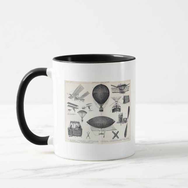 Luftfahrt - Luftmaschinen Tasse (Links)