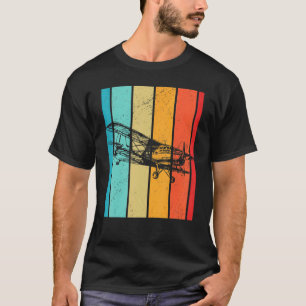 Luftfahrt mit Luftfahrzeug des Luftfahrzeug-Rückfl T-Shirt