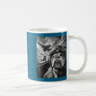 Luftfahrt Pilot Kampfflugzeug Englisch Jet Bulldog Kaffeetasse