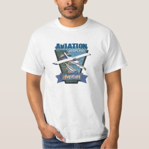 Luftfahrt-Seeflugzeug-Abenteuer T-Shirt