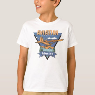 Luftfahrt-Seeflugzeug-Abenteuer T-Shirt