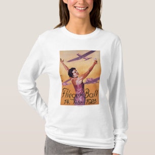 Luftfahrt-Show am Hotel Wagner Promo-Plakat T-Shirt