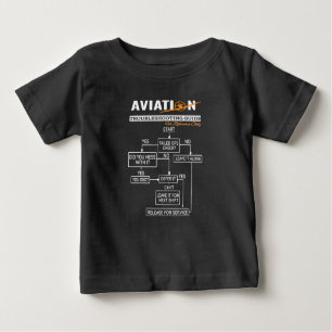 Luftfahrt-Trouble-Shooting Guide Baby T-shirt