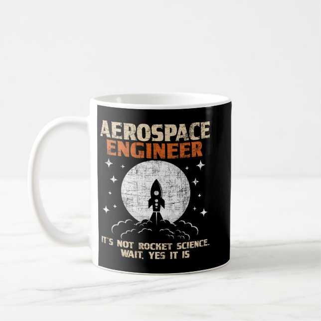 Luftfahrtingenieur Aviati Kaffeetasse (Links)