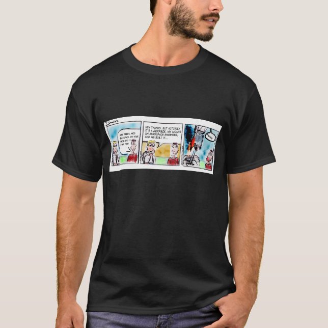 Luftfahrtingenieur-lustiger T - Shirt (Vorderseite)