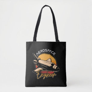 Luftfahrtingenieur Raketenwissenschafts-Retro-Welt Tasche