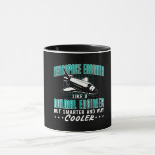 Luftfahrtingenieur wie ein normaler technischer Ra Tasse