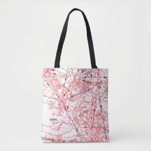 Luftfahrtkarte Tasche