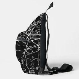 Luftfahrtskizze Crossbody Bag
