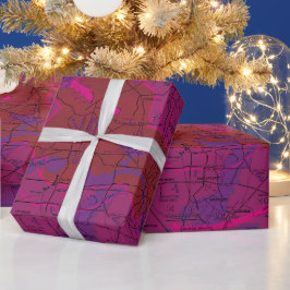 Luftfahrtskizze Geschenkpapier