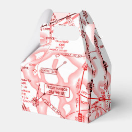 Luftfahrtskizze Geschenkschachtel