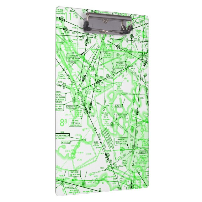 Luftfahrtskizze Klemmbrett (Rechts)