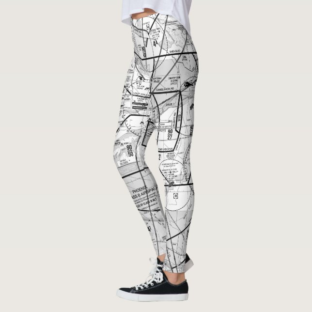 Luftfahrtskizze Leggings (Links)