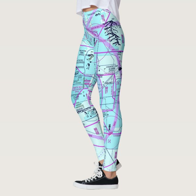 Luftfahrtskizze Leggings (Links)