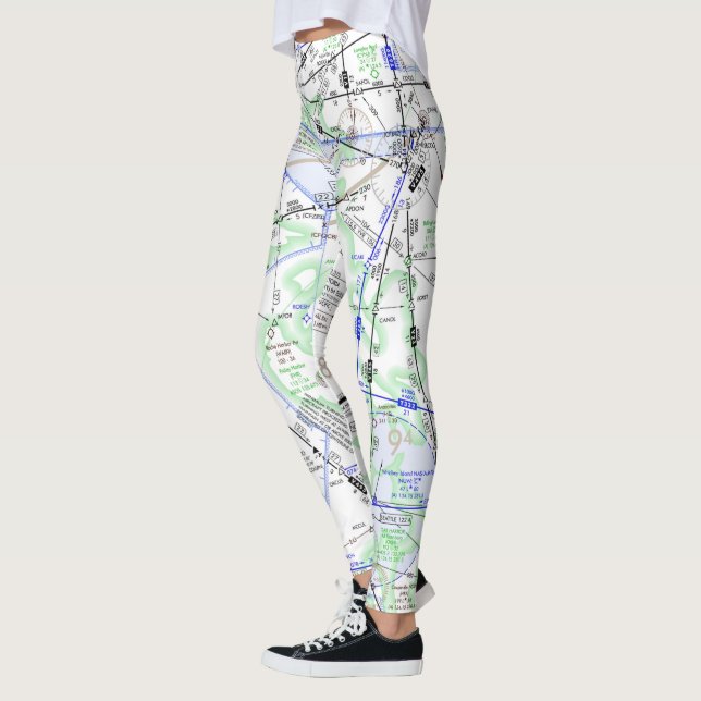 Luftfahrtskizze Leggings (Links)
