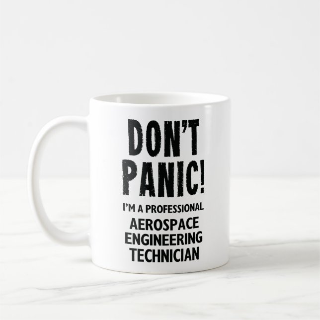 Luftfahrttechniker Kaffeetasse (Links)