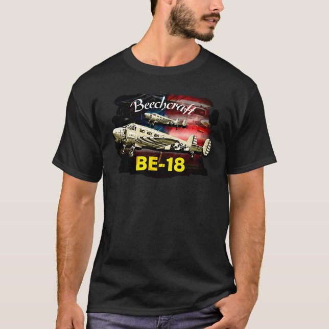 Luftfahrzeug B-18 GA T-Shirt (Vorderseite)