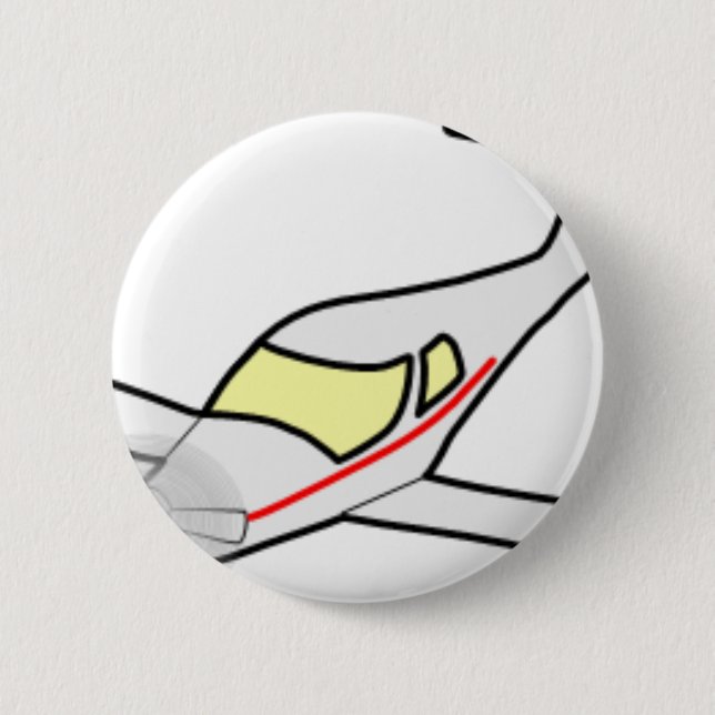 Luftfahrzeug Button (Vorderseite)