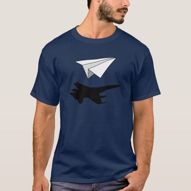 Luftfahrzeug des Luftfahrtingenieurs T-Shirt (Vorderseite)