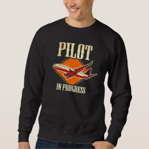 Luftfahrzeug-Flug-Pilot 3 Sweatshirt