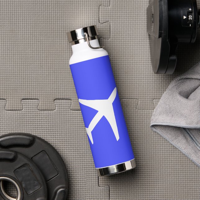 Luftfahrzeug-Flugzeug-Pilot Flug-Sky Trinkflasche (Fitnessstudio)