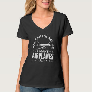 Luftfahrzeug-Flugzeug Pilot Luftfahrzeug-Fluglehre T-Shirt