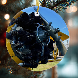 Luftfahrzeug Foto Weihnachten Personalisierten Car Keramik Ornament