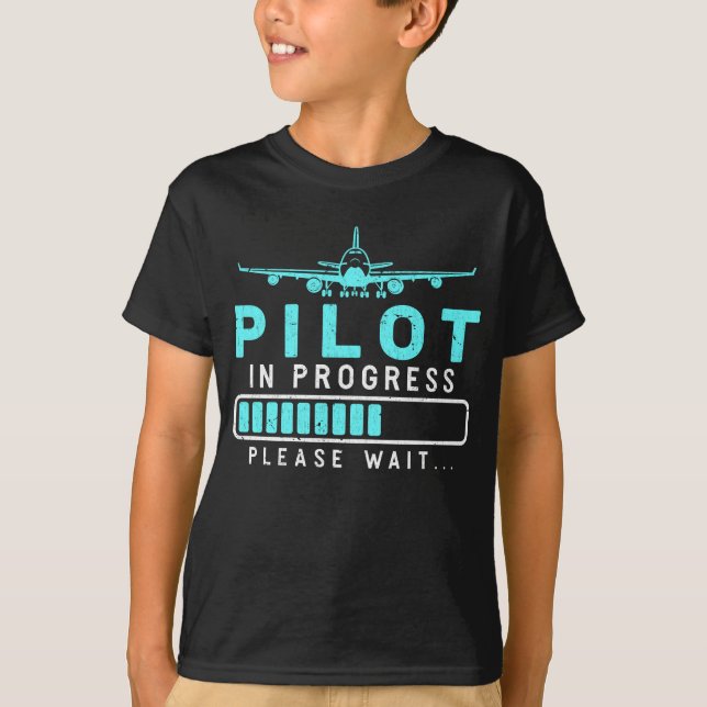 Luftfahrzeug für das spätere Lotsenflugzeug T-Shirt (Vorderseite)