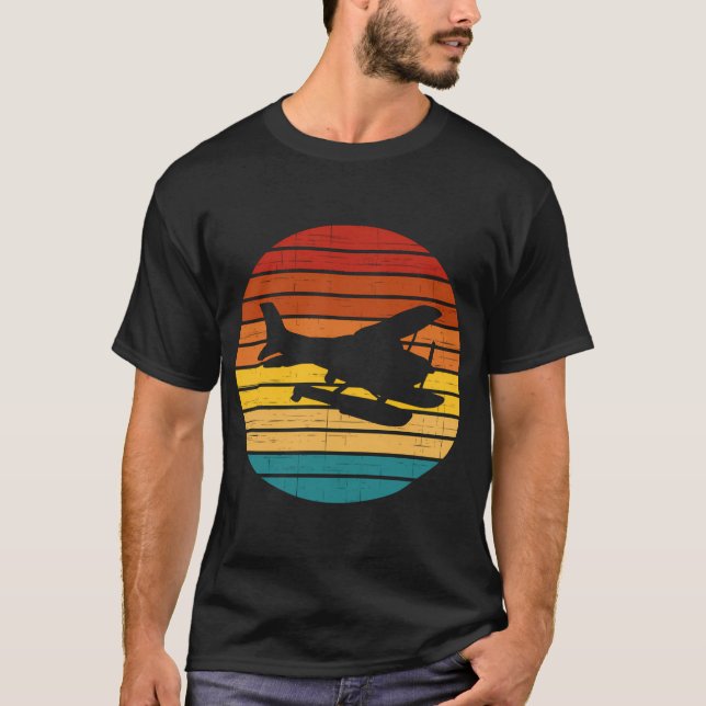 Luftfahrzeug-Startflugzeug-Pilotenflugzeugbesatzfl T-Shirt (Vorderseite)