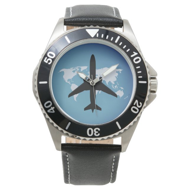 Luftfahrzeuge Armbanduhr (Vorderseite)