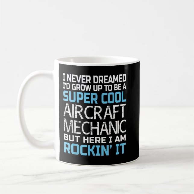 Luftfahrzeugmechaniken Kaffeetasse (Links)