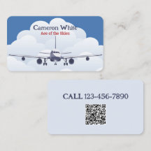 Luftfahrzeugpiloten — kundenspezifische QR