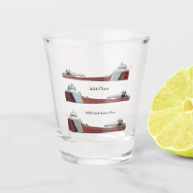 Luftfrachter der AAA-Klasse schossen Glas