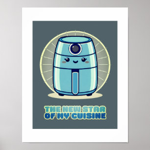 Luftfussküchenplakat Poster