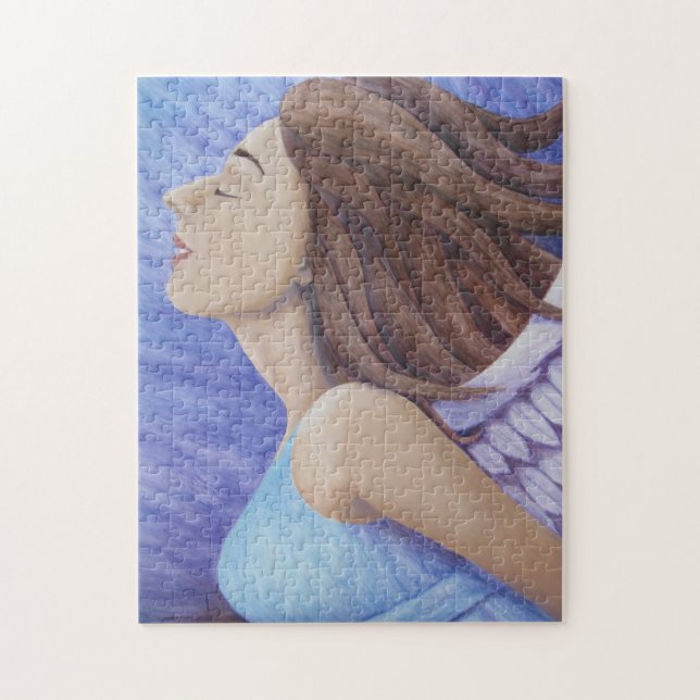 Luftgöttin Fliegerpuzzle mit Geschenkboxen (Vertikal)