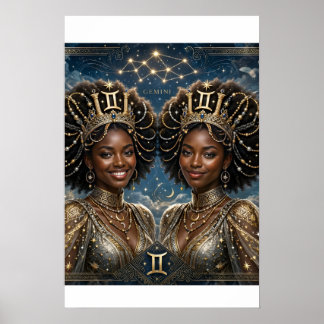 Luftgöttin-Wanddekoration Poster