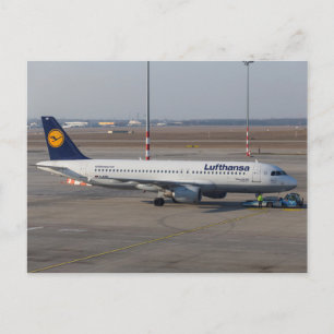 Lufthansa A 320-211 Postkarte