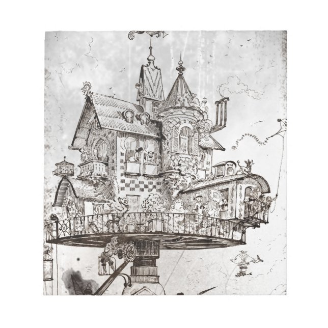 LuftHouse Maison Tournante Notizblock (Vorderseite)
